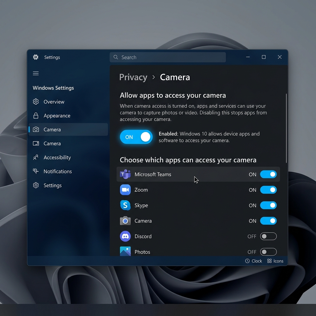Configuración de Privacidad de Windows 10